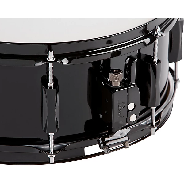 Pearl Vision Birch Snare Drum Black with Black Hardware 14x5.5