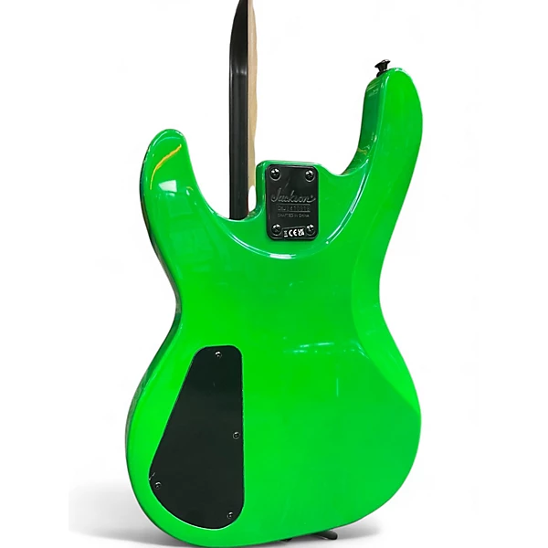 Jackson Used Jackson JS1M Neon Green Electric Bass Guitar