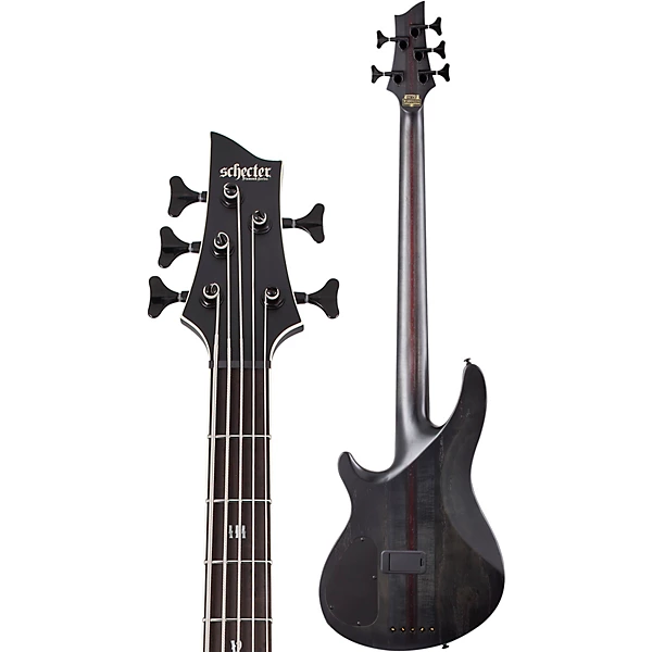 SLS Elite 5 Evil Twin 5 String Electric Bass Satin Black