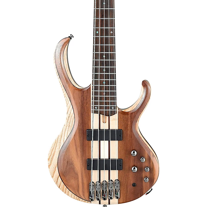 Ibanez BTB745 5 String Electric Bass Guitar Low Gloss Natural