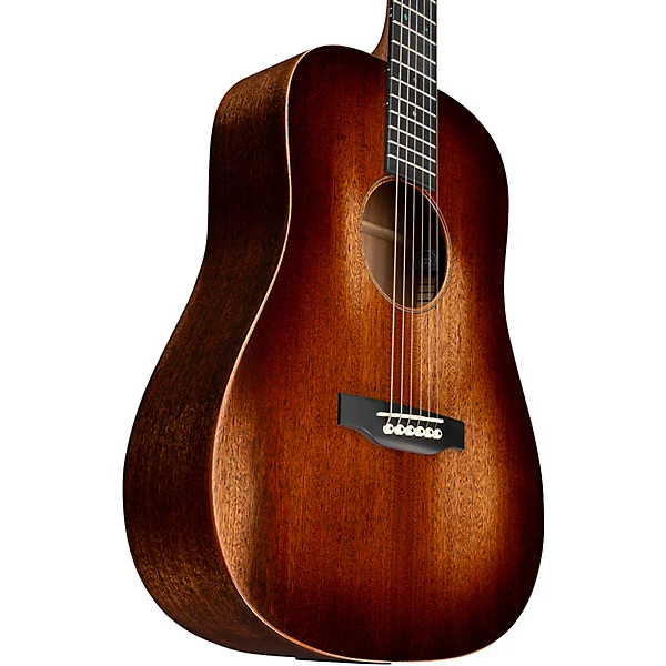 Martin D Jr E StreetMaster Dreadnought Acoustic Electric Guitar Dark Mahogany