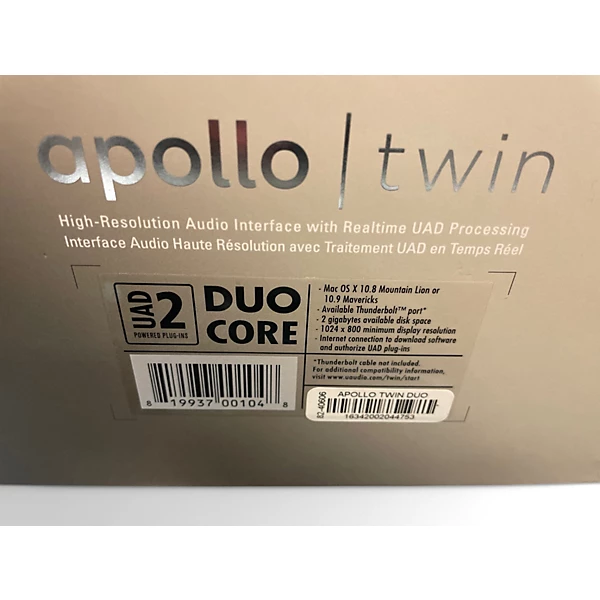 Universal Audio Used Universal Audio Apollo Twin Duo MKII Audio Interface