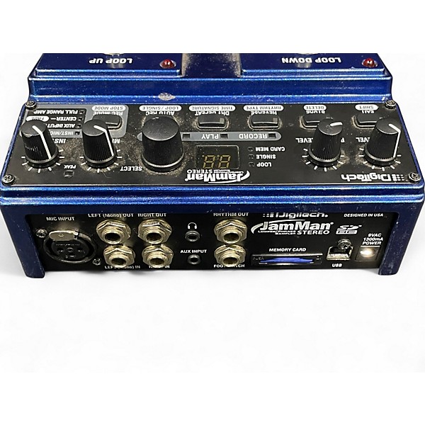 Used DigiTech JML2 JamMan Stereo Looper and Phrase Sampler Pedal