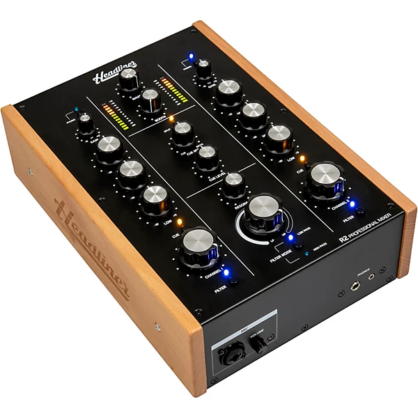 R2 2 Channel Rotary DJ Mixer With Analog Filter