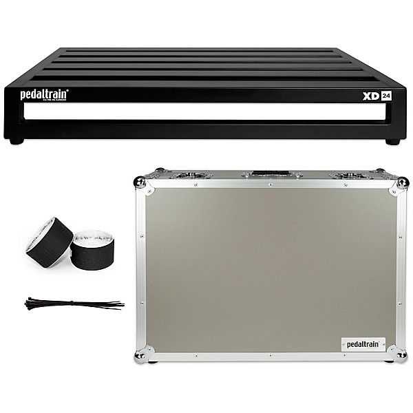 Pedaltrain XD24 Pedalboard with Tour Case Medium Black