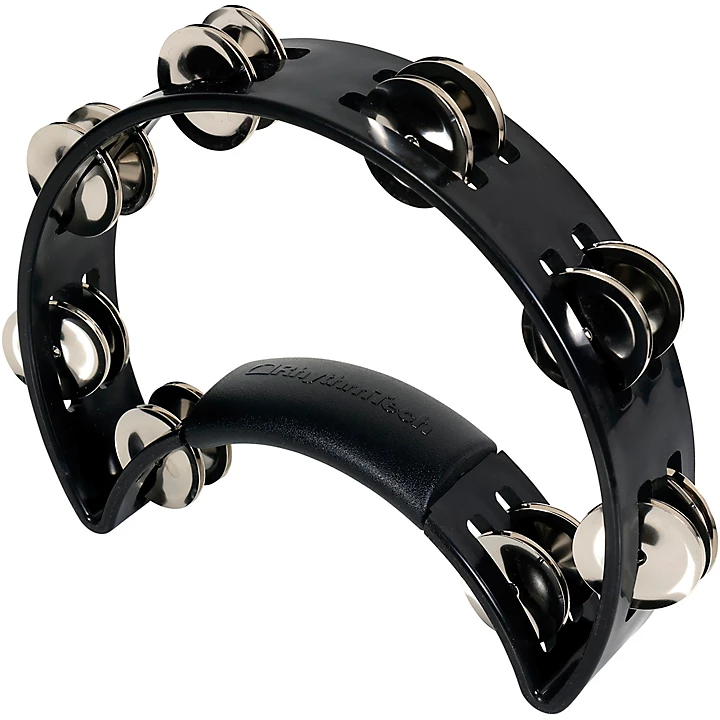 Ergonomic Tambourine Black