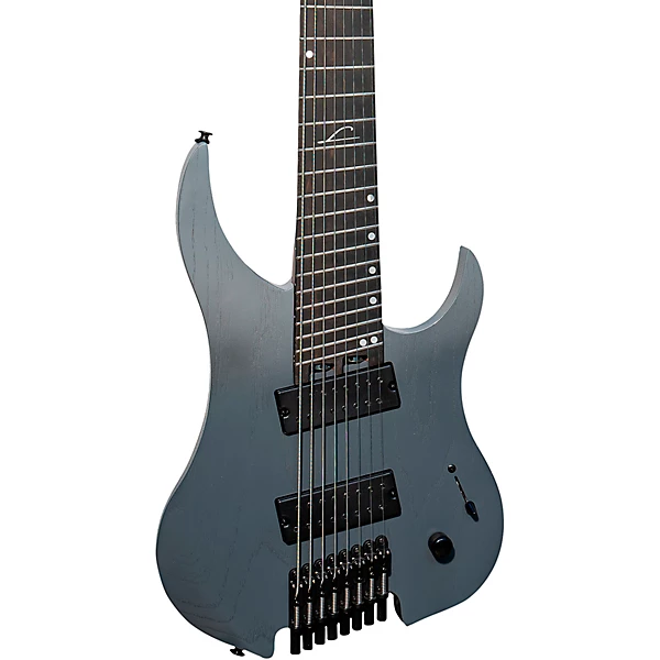 Legator Ghost 8 String Multi Scale Performance Series Electric Guitar Smoke