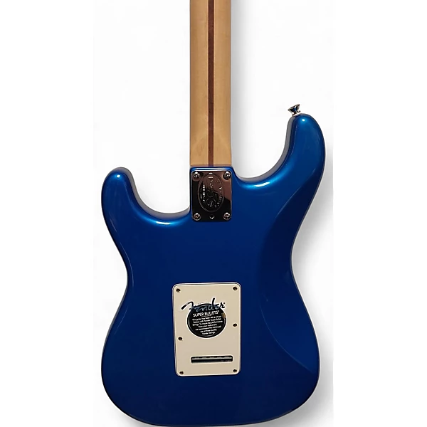 Used Fender 50th Anniversary American Stratocaster Chrome Blue Solid Body Electric Guitar