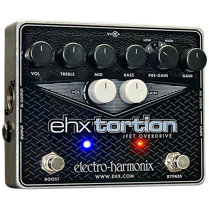 EHXTortion JFET Overdrive Guitar Effects Pedal