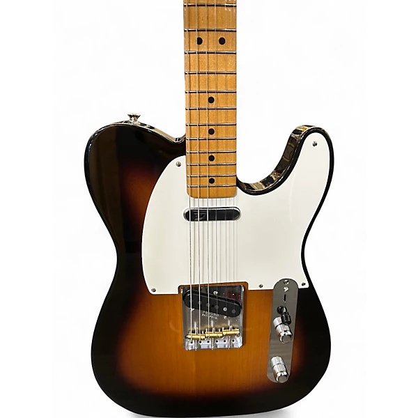 Fender Used 2023 Fender Fender Vintera II 50s Nocaster 2 Tone Sunburst Solid Body Electric Guitar.gc