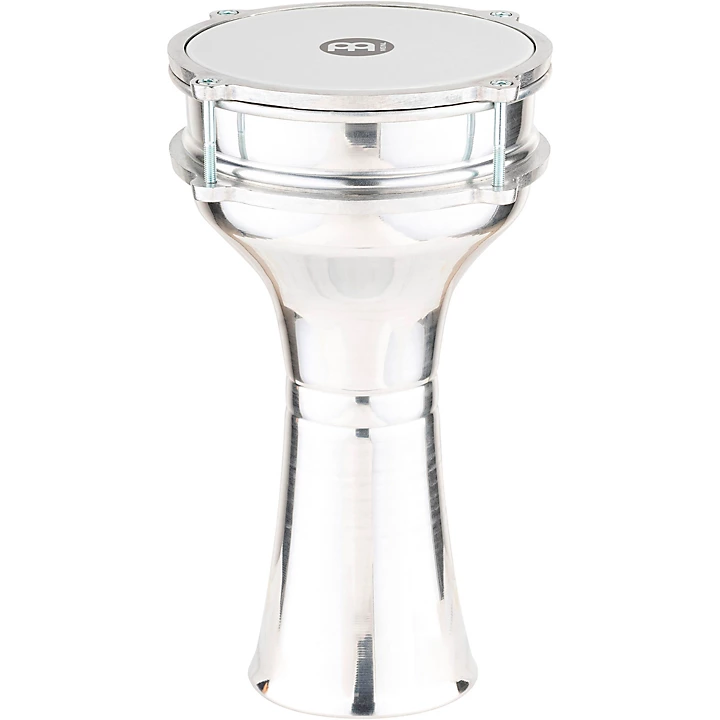 MEINL Aluminum Darbuka Silver 6 1/2 In X 12 3/4 In