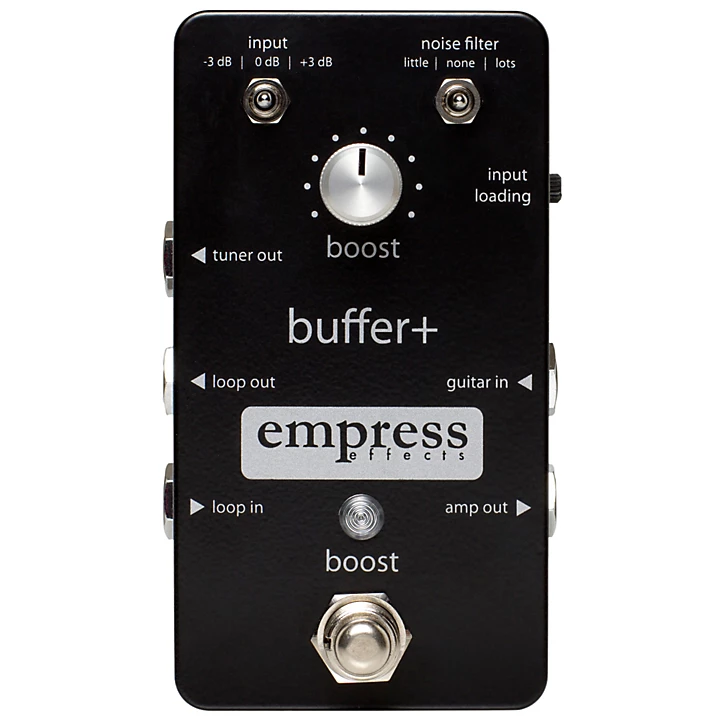 Empress Effects Buffer+ Analog I/O Interface Guitar Pedal With Switchable Boost