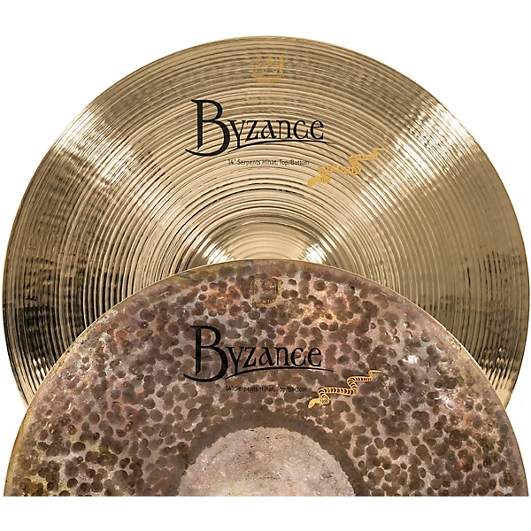 Byzance Brilliant Serpents Hi Hat Cymbals