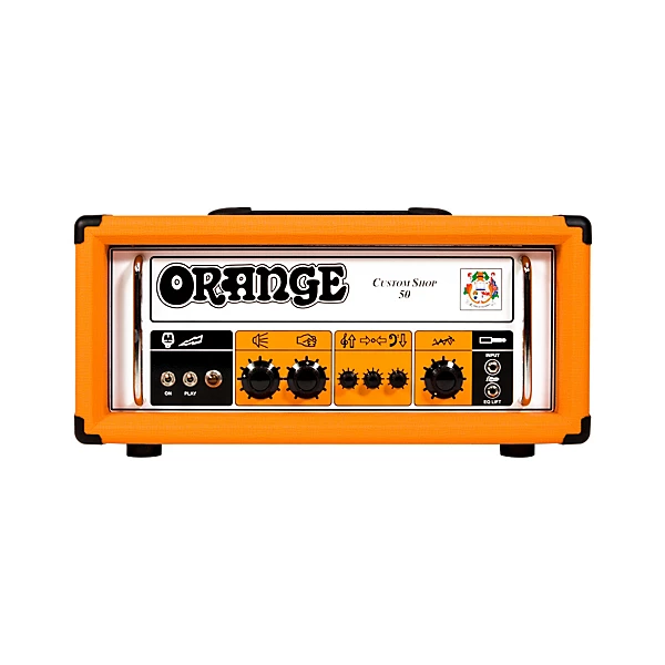 Orange Amplifiers CS50 Custom Shop 50W Tube Guitar Head Orange