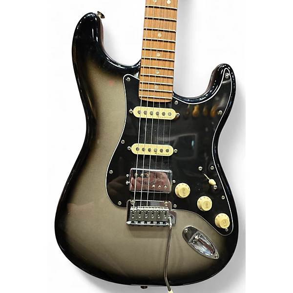 Used Fender Player Plus Stratocaster HSS SILVER BURST Solid Body Electric Guitar