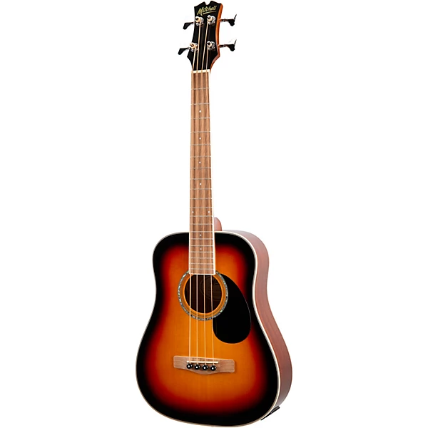 EZB Super Short Scale Acoustic Electric Bass 3 Color Sunburst