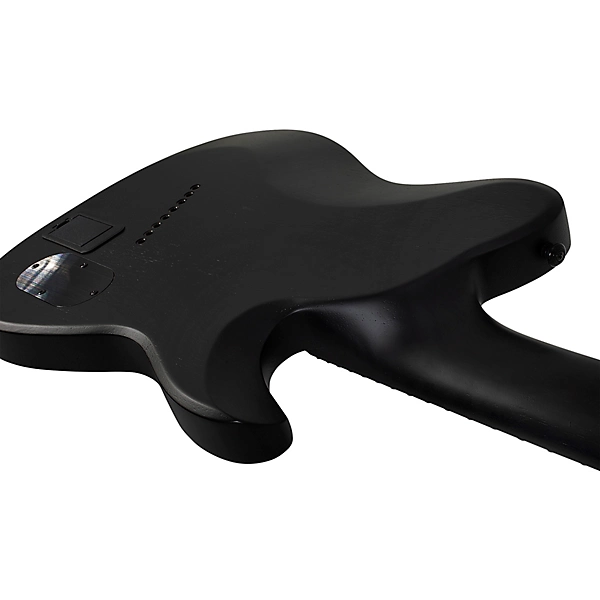 Schecter Guitar Research PT 8 MS Black Ops Left Handed Electric Guitar Satin Black Open Pore