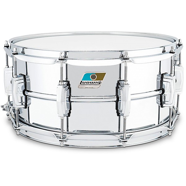 Restock Ludwig B Stock Supraphonic Chrome Over Brass Snare Drum 14 x 6.5 in.