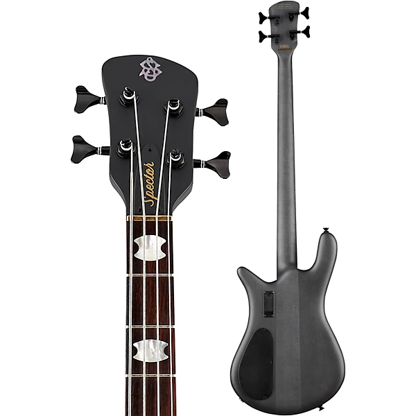 Euro 4 LX Neck Through Electric Bass Black Stain Matte