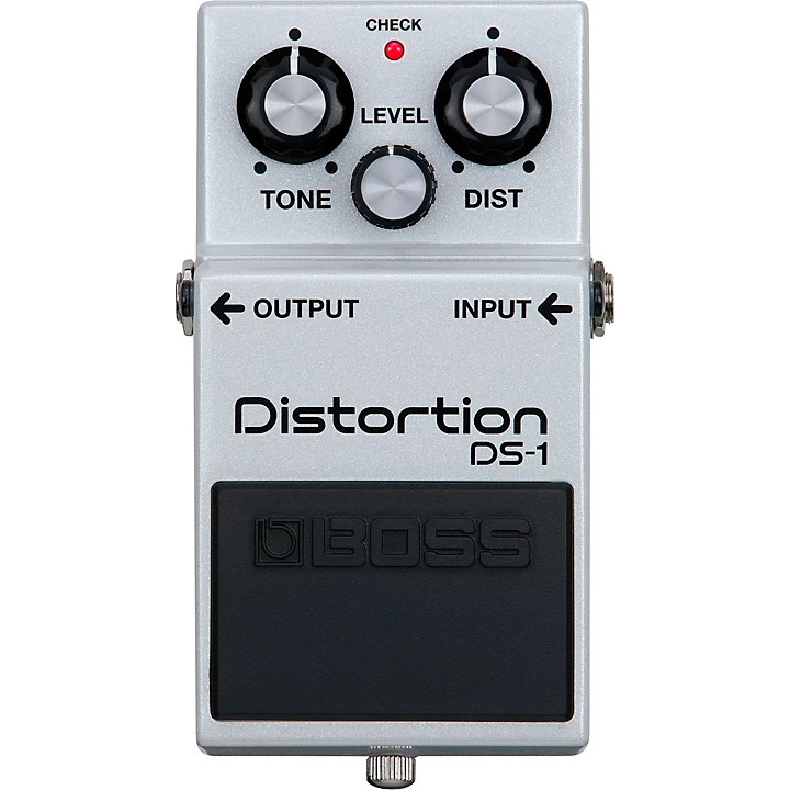 DS 1 Limited Edition Metallic White Distortion Effects Pedal