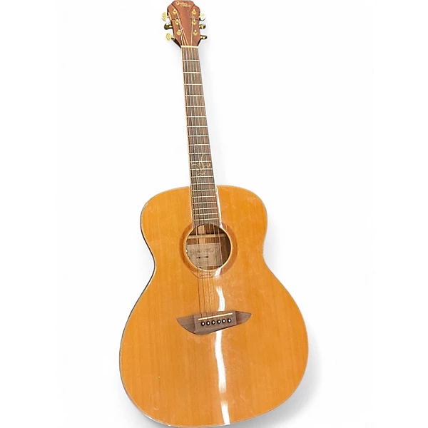 Used 2010s Gopher Wood g series 710 Natural Acoustic Electric Guitar