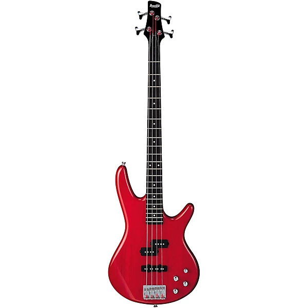 GSR200 4 String Electric Bass Transparent Red