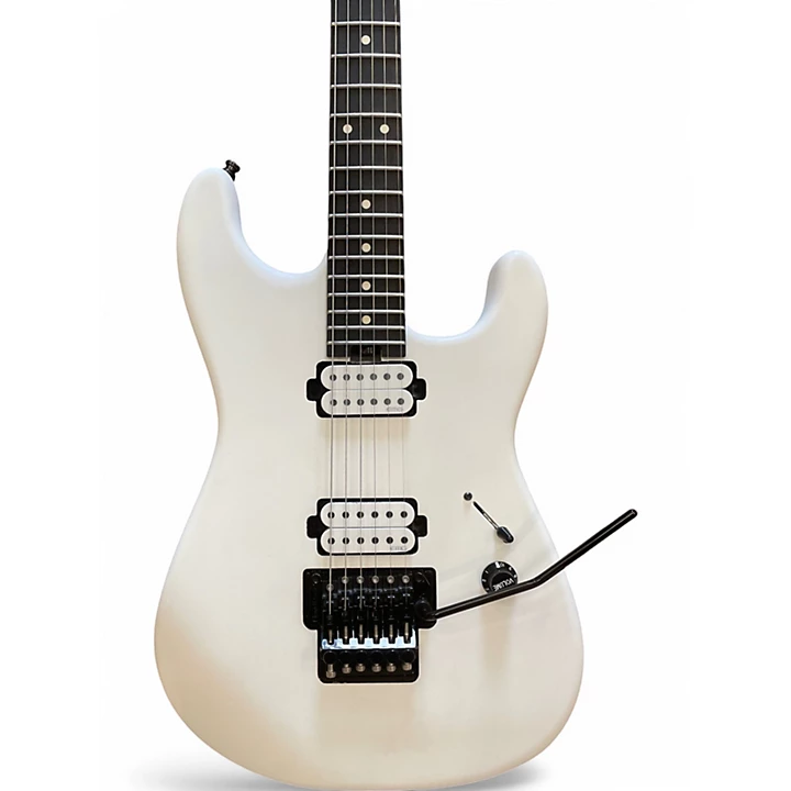 Used Charvel Jim Root Signature Pro Mod San Dimas Style 1 SATIN WHITE Solid Body Electric Guitar