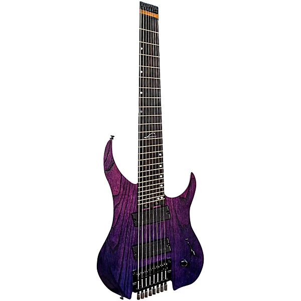 Legator Ghost 8 String Multi Scale Performance Series Electric Guitar Iris Fade