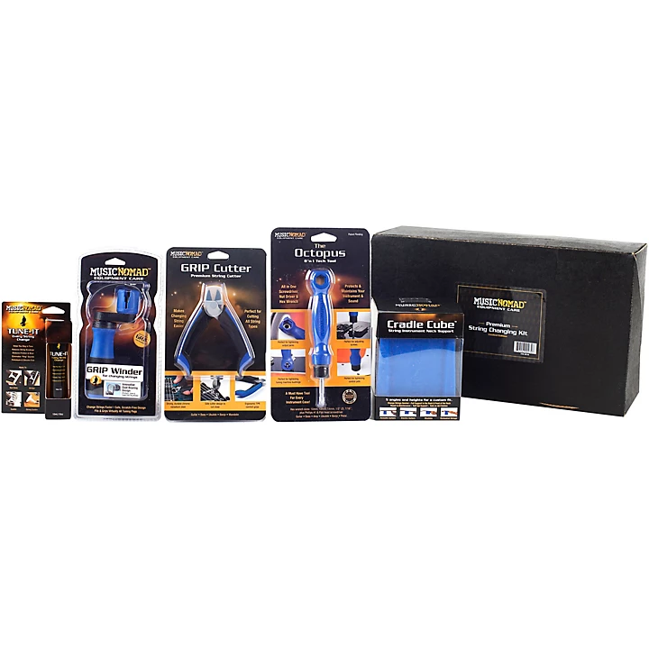 MusicNomad Premium String Changing Kit 5pc