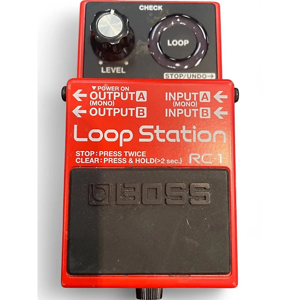 Used BOSS RC1 Loop Station Pedal