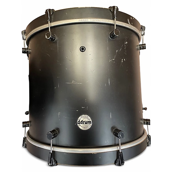 ddrum Used ddrum 4 Piece Reflex Black Drum Kit.gc