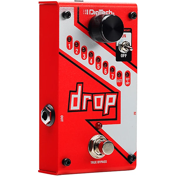 DigiTech Drop Polyphonic Drop Tune Pitch Shifter Guitar Effects Pedal