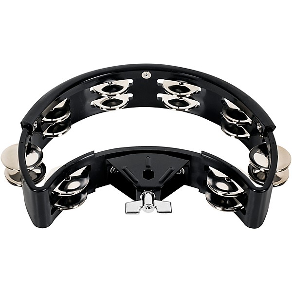 Rhythm Tech Nickel Drum Tambourine Black