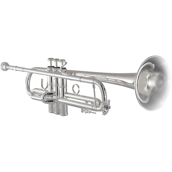 180 Stradivarius 43 Bell Series Professional Bb Trumpet with Reverse Leadpipe Silver plated Yellow Brass Bell