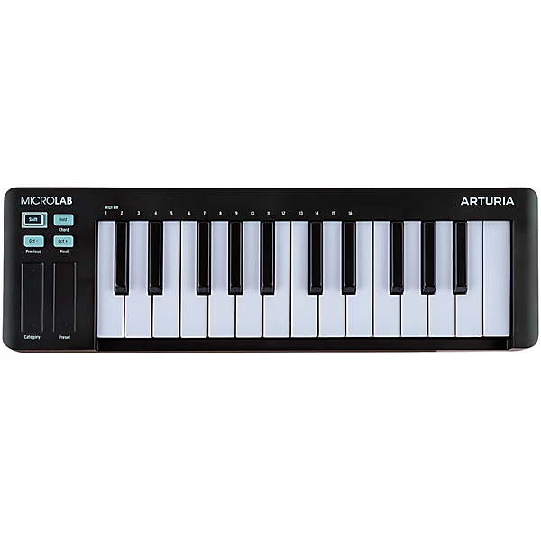 MicroLab mk3 MIDI Controller Black