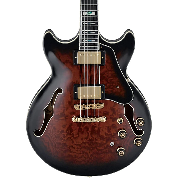 AM153QA Artstar Series Electric Guitar Dark Brown Sunburst