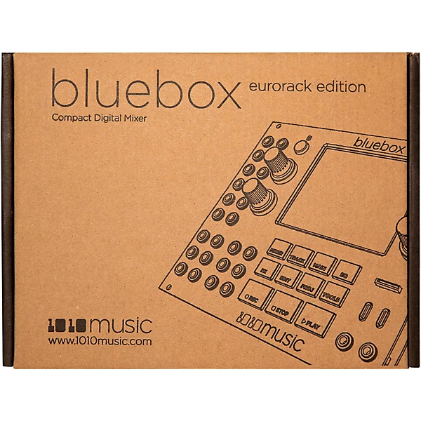 Bluebox Digital Mixer and Recorder Eurorack Module
