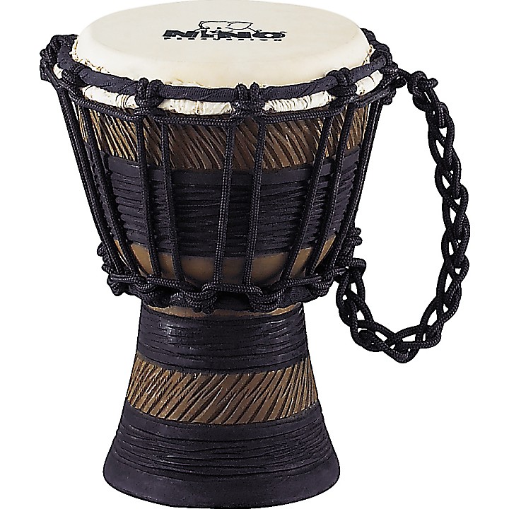 Nino Original African Style Rope Tuned Earth Rhythm Series Djembe Xx Small