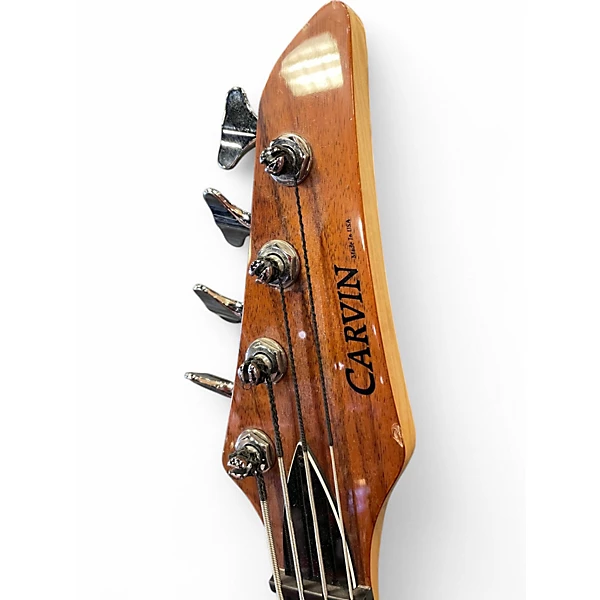 Used Carvin LB4 Natural Electric Bass Guitar