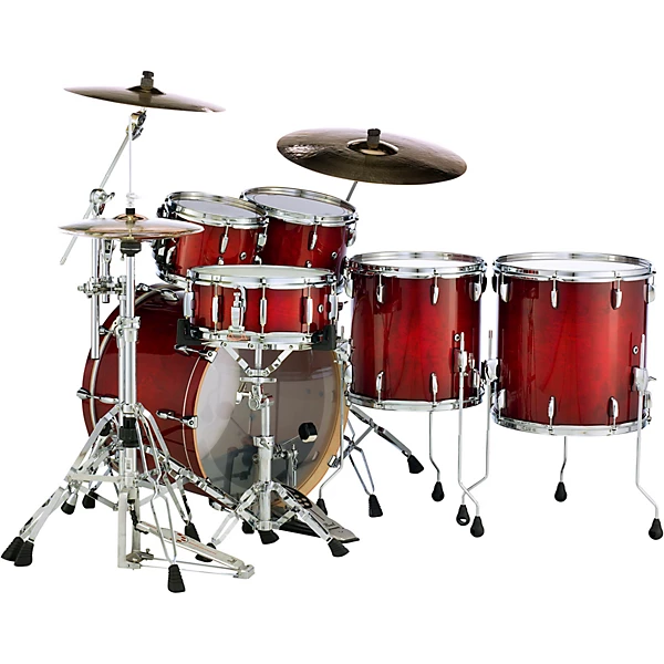 Pearl Session Studio Select Series 5 piece shell pack Level 1 Antique Crimson Burst L18428004002000.gc