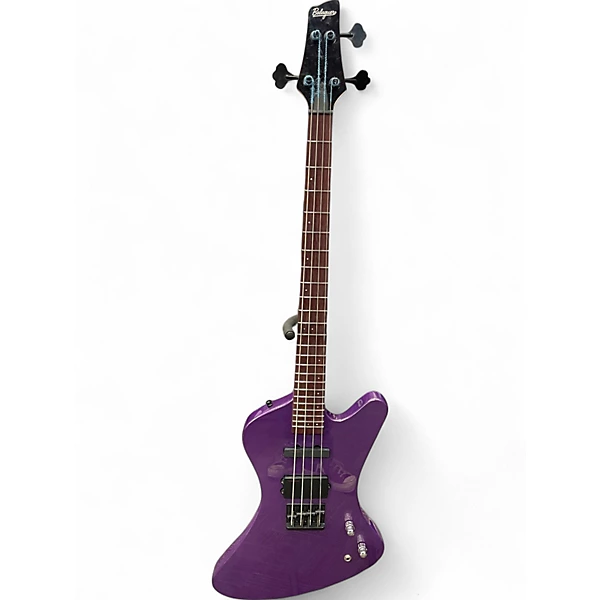 Used Balaguer Select Custom Hyperion Purple Electric Bass Guitar