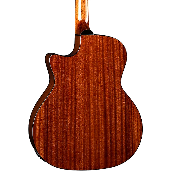 Gypsy Zebra Grand Concert Acoustic Electric Guitar Zebrawood