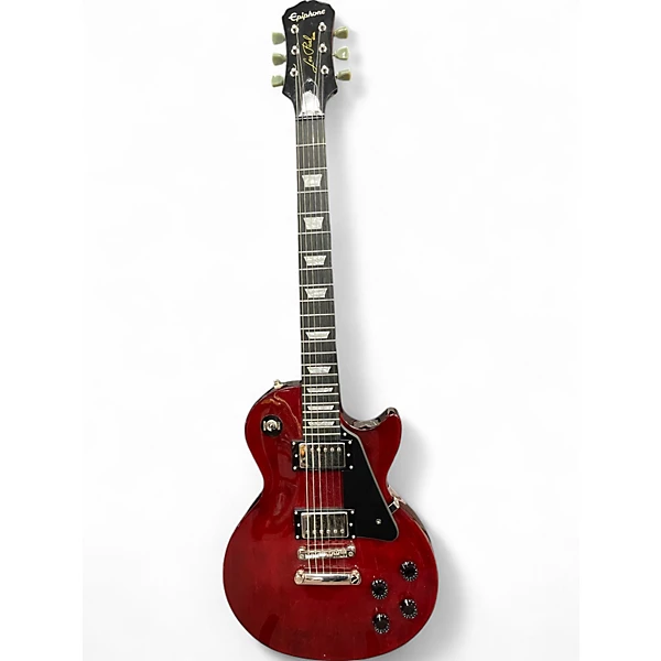 Epiphone Used Epiphone Les Paul Studio Wine Red Solid Body Electric Guitar