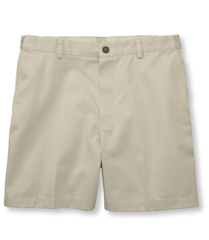Men's Wrinkle-Free Double L® Chino Shorts, Natural Fit, Hidden Comfort Waist, 6