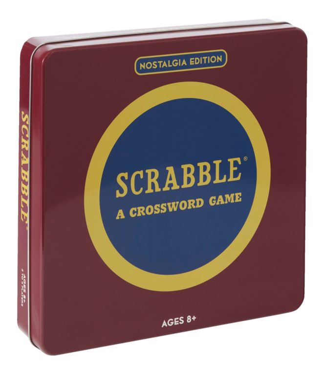 Scrabble Game Tin
