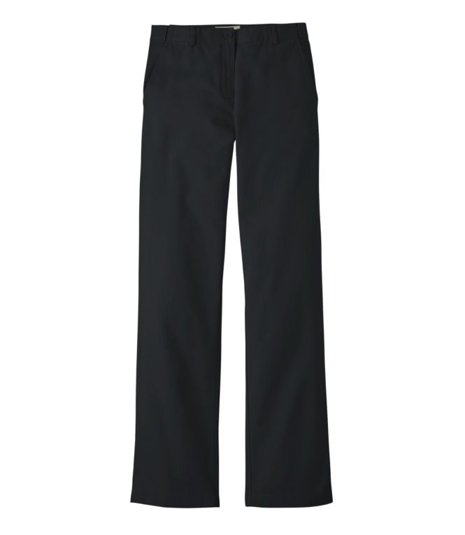 Women's Wrinkle-Free Bayside Pants, High-Rise Hidden Comfort Waist Straight-Leg