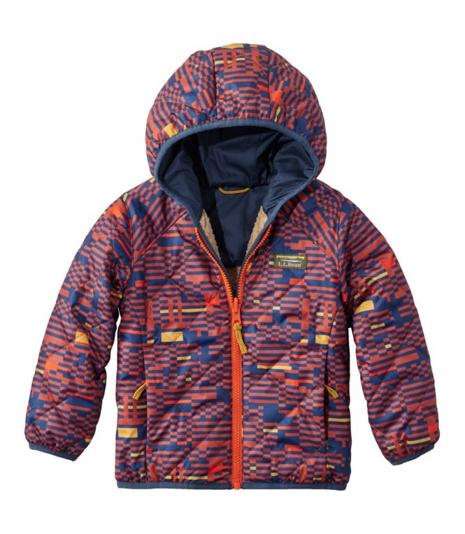 Infants' and Toddlers' Mountain Bound Reversible Hooded Jacket, Print