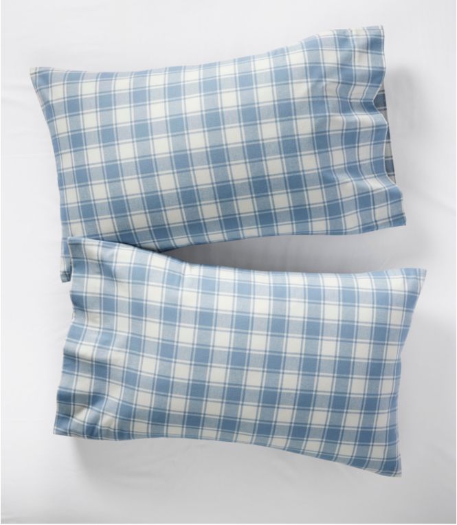 Ultrasoft Comfort Flannel Pillowcases, Check Set of Two