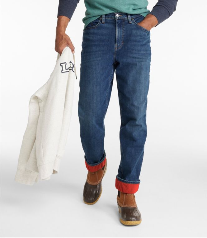 Men's BeanFlex® Jeans, Classic Fit, Fleece-Lined