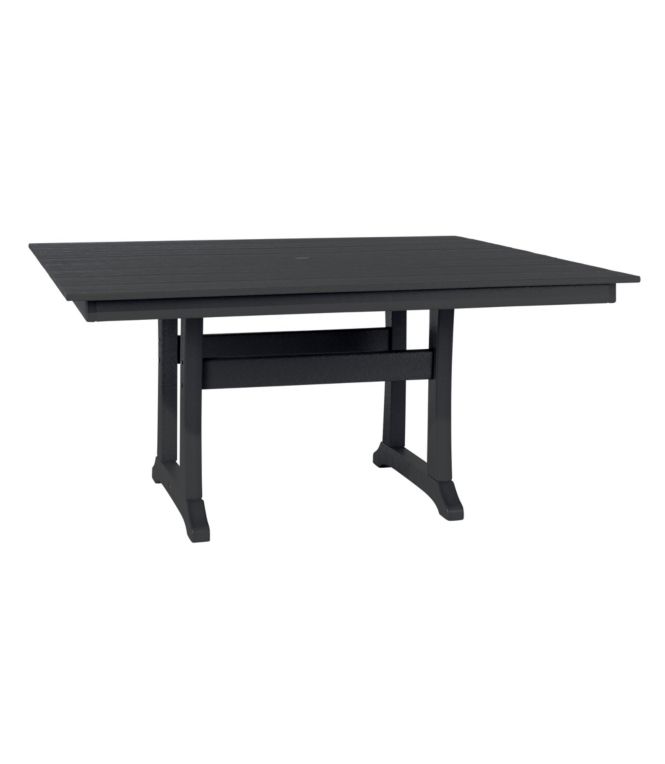 All-Weather Farmhouse Table, Square, 8-Person